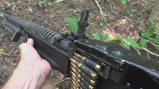 M60 Machine Gun Close-up
