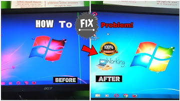 how to fix Dekstop pink colour problem how to fix #technodada
