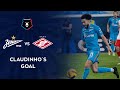 Claudinhos goal in the match against spartak