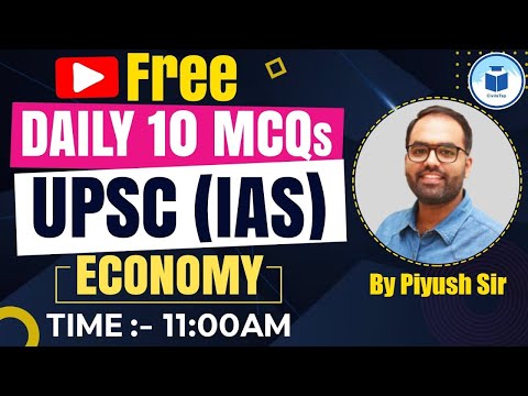 UPSC & State PCS Exam | Economy | 10 Most Important Questions | Indian Economy MCQs | CivilsTap