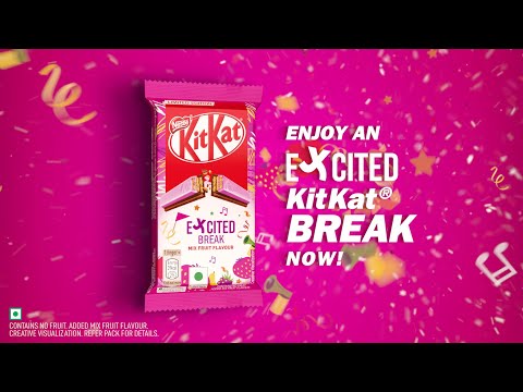 New KitKat® Mix Fruit Flavour