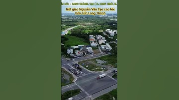 Nút giao Nguyễn Văn Tạo, cao tốc Bến Lức Long Thành. Ảnh Phan TV