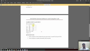 system software and compiler lab