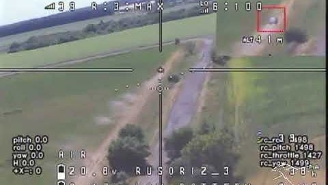 Hugin Drone - Various tests, holding and tracking various objects of interest