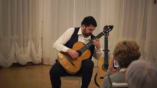 В. Сазонов - Вариации на тему р.н.п. "Тонкая рябина" на гитаре И. Шерцера (принадлежит О. Тимофееву)