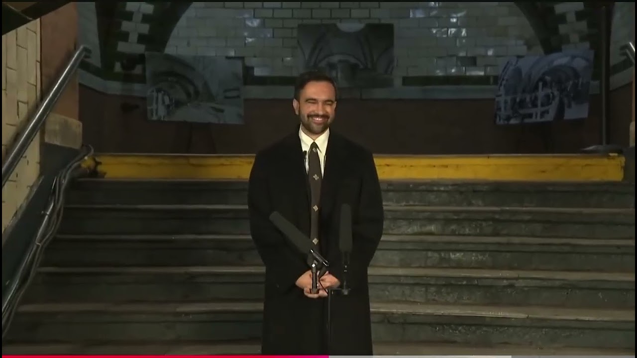 Zuhran Mamdani swears in the Holy Quran. What an historical moment for NY and the world.