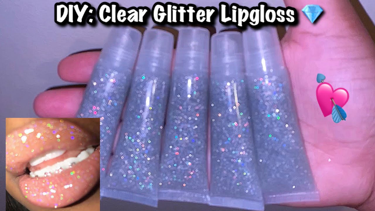 DIY: Clear Glitter Lipgloss 💎 