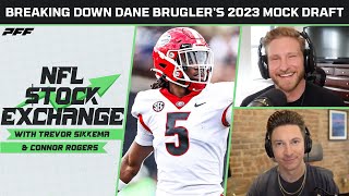 Breaking Down Dane Brugler's 2023 Mock Draft (With Dane Brugler) | NFL Stock Exchange