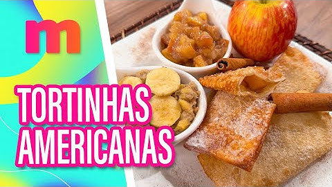 Clássicas e deliciosas tortinhas americanas de banana e maçã! - Mulheres (11/07/2025)