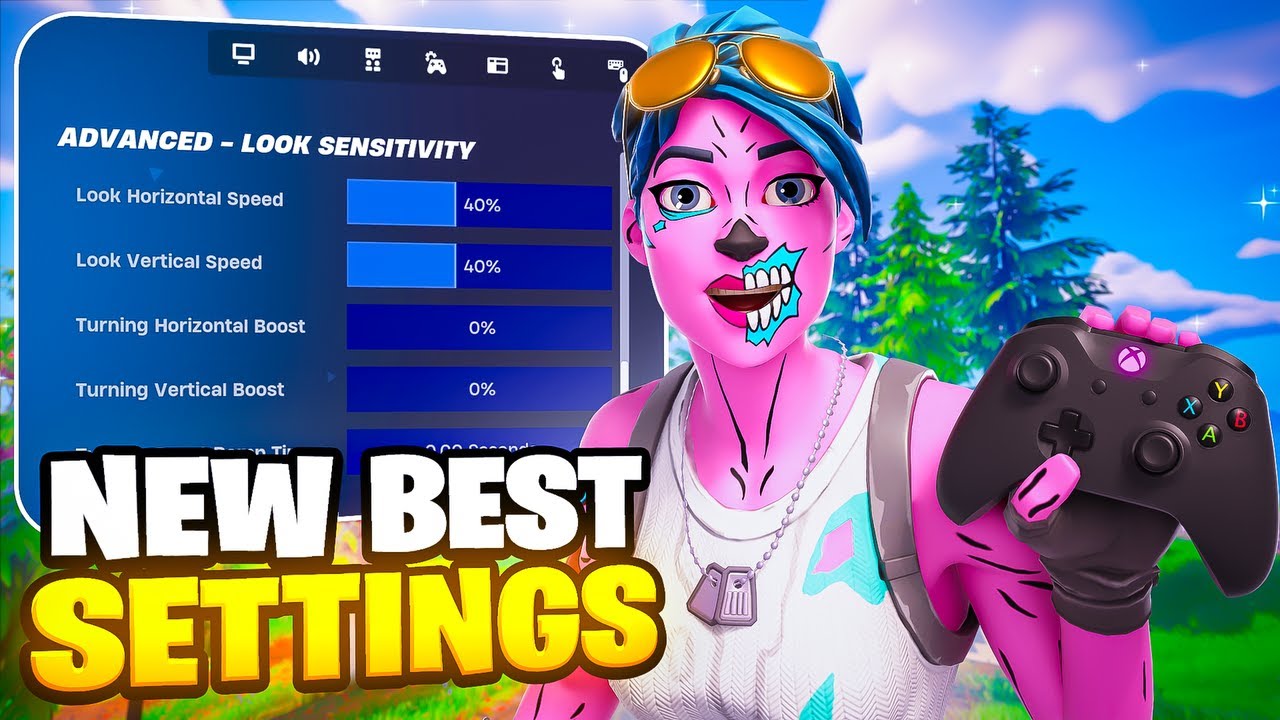 The BEST Controller Settings for Fortnite Chapter 6 - YouTube
