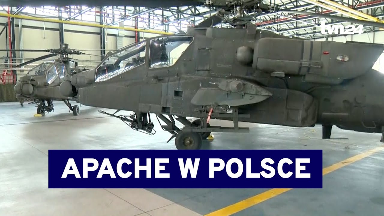 Pierwsze AH-64 Apache już w Polsce. Rozmowa z pilotem i wizyta w Inowrocławiu [