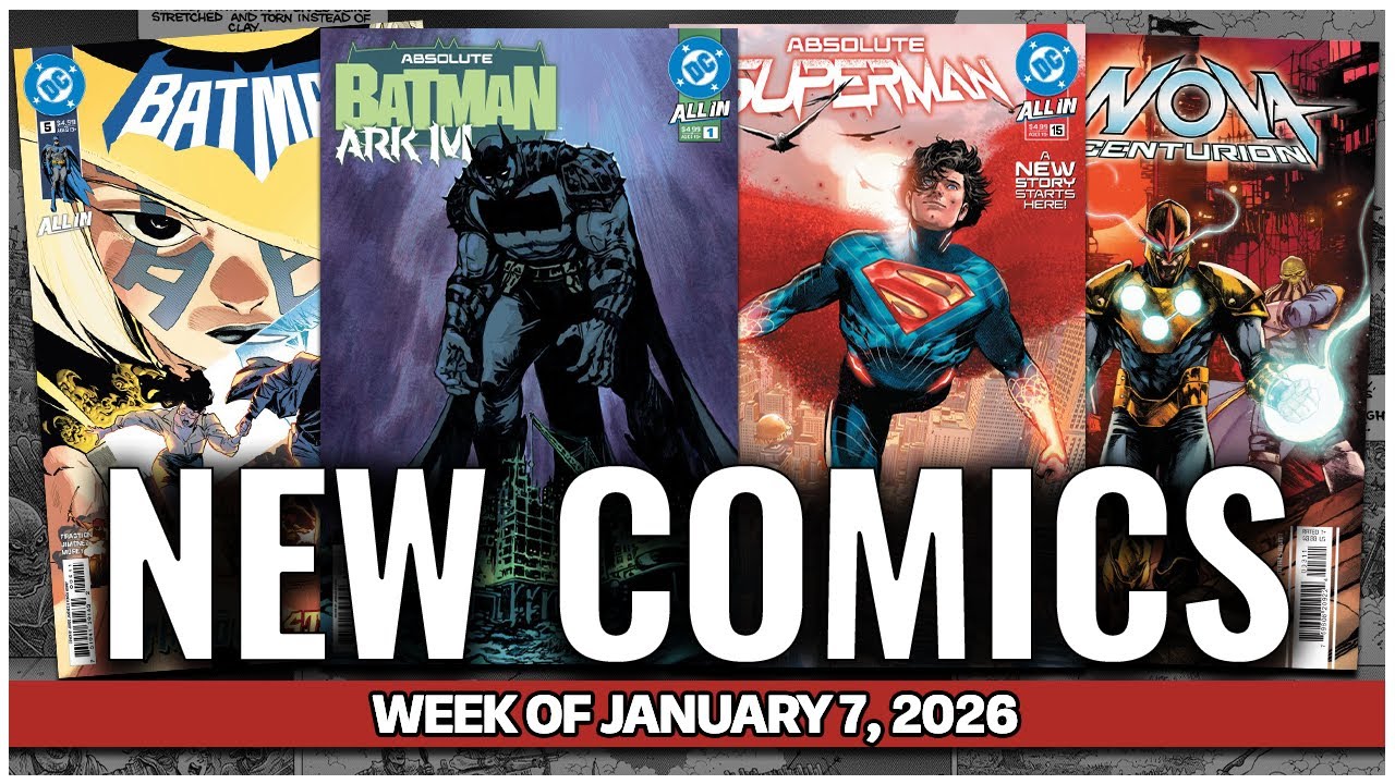 New Comic Book Previews 1/7/2026 - Starting Off 2026 With a Bang! - GC Blog