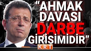 Ekrem İmamoğlu İsti̇naf Önünde Konuştu Ahmak Davasi Darbe Gi̇ri̇şi̇mi̇di̇r