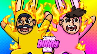 Nie Podpal Królika Challange! | Super Bunny Man