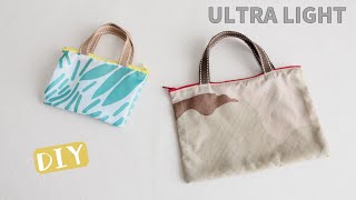 超軽量バッグインバッグの作り方 ミニバッグ｜DIY mini bag