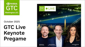 NVIDIA GTC Live Washington, D.C. Keynote Pregame