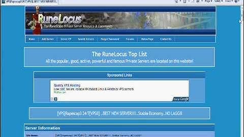 how to play runescape private server