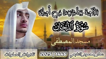 تلاوة من أول سورة الدخان|عمار محمود التابعي 