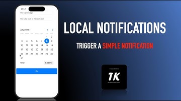 Local Notifications using Swift