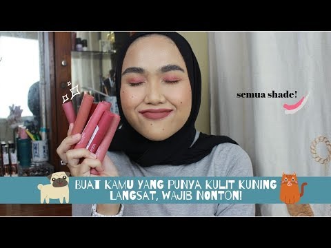 Wardah Colorfit Velvet Matte Lip Mousse Warna Baru 09-14 Review & Swatch | SHE&CAT. 