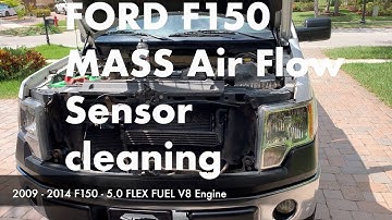 Ford F150 MASS Air Flow sensor Cleaning