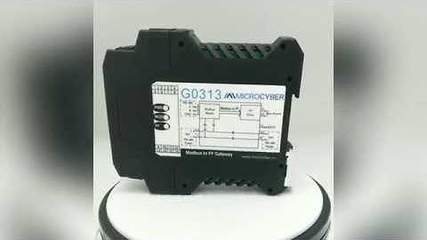 Microcyber Corporation---G0313 Modbus to FF Gateway---www.microcyber-fieldbus.com