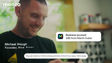 Monzo Business Awareness "Bluewater Plumbing 3"