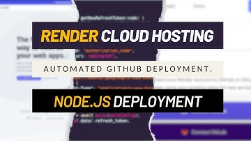 Node.js & PostgreSQL Deployment Tutorial: Free Hosting to Cloud using Render