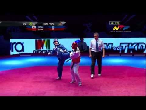 [S-Final Female] KOREA vs CHINA | 2014 WTF WORLD CUP TAEKWONDO TEAM CHAMPIONSHIPS