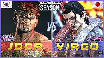 T8 ▰ JDCR (Fahkumram) Vs VIRGO (Dragunov) ▰ Tekken 8 High Level Gameplay