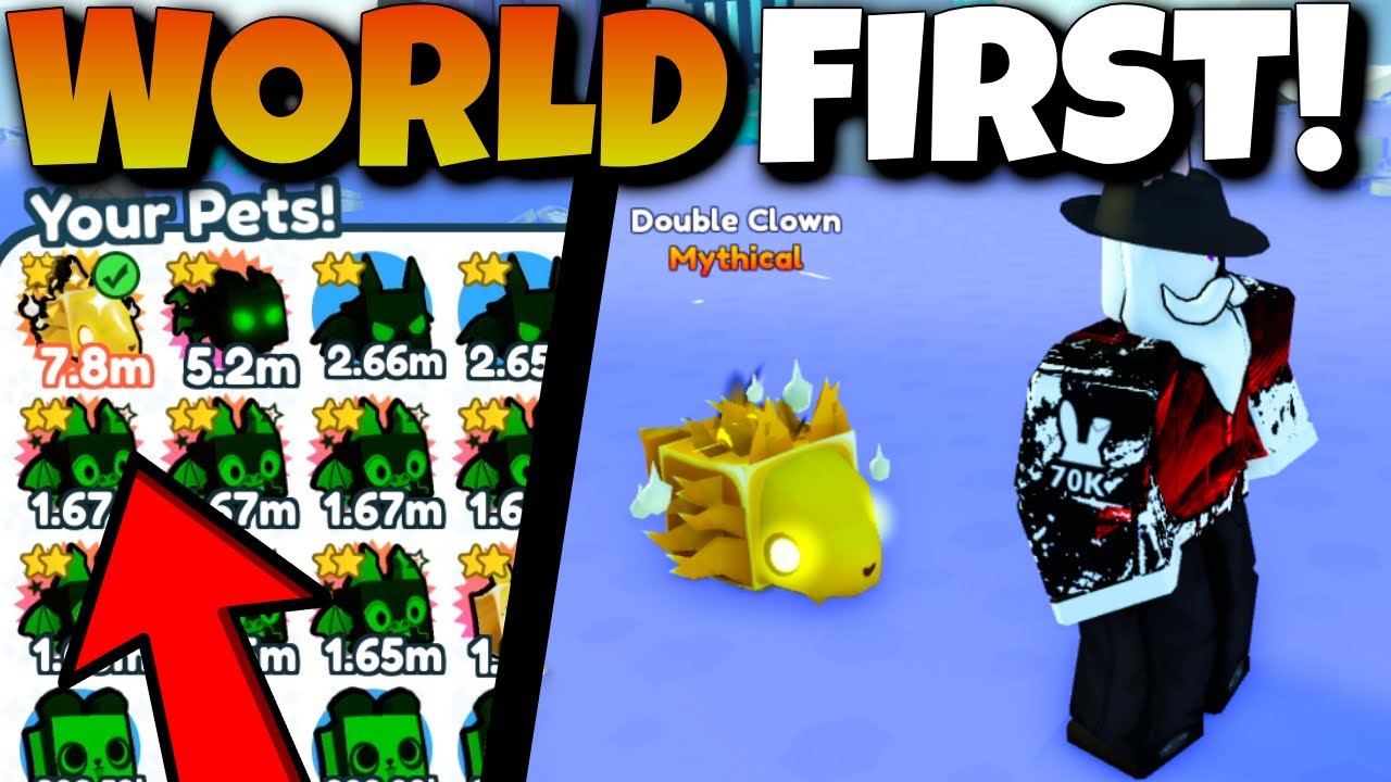 THE WORLD FIRST GOLDEN "PHANTOM WOLF"! Pet Simulator X Roblox YouTube