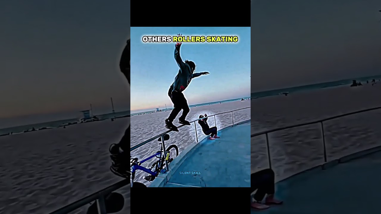 Roller Skating 🛼🔥 | Amazing Speed & Tricks 😱 | Silent Skill