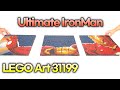 Speed Build LEGO ART 31199 IronMan ULTIMATE 레고 아이언맨 모자이크