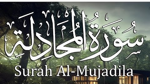 سورة المجادلة /Surat Al-Mujadilahالشيخ أحمد عبدالحميد طاحون-Ahmed Tahoun