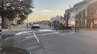 Gary Fire at E. 17th Avenue and Broadway