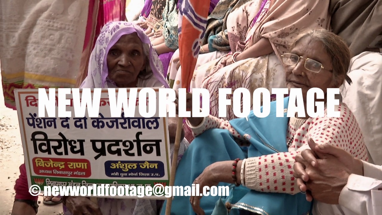 India, political rally of BJP Bharatiya Janata Party in New Delhi Narendra Modi