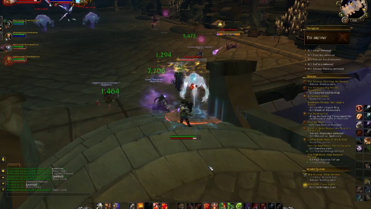 WoW Heroic Arcway Group Dungeon Run