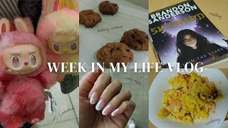 layoff diaries | Labubus, nail appointment, Alessia Cara concert, reading, cooking & baking!