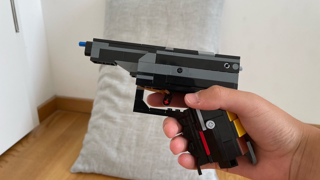 Quick Lego-gun reload [rubberband toy-gun] - YouTube