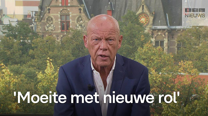Frits Wester over Schoof in debat: 'Heeft moeite met functie politicus'