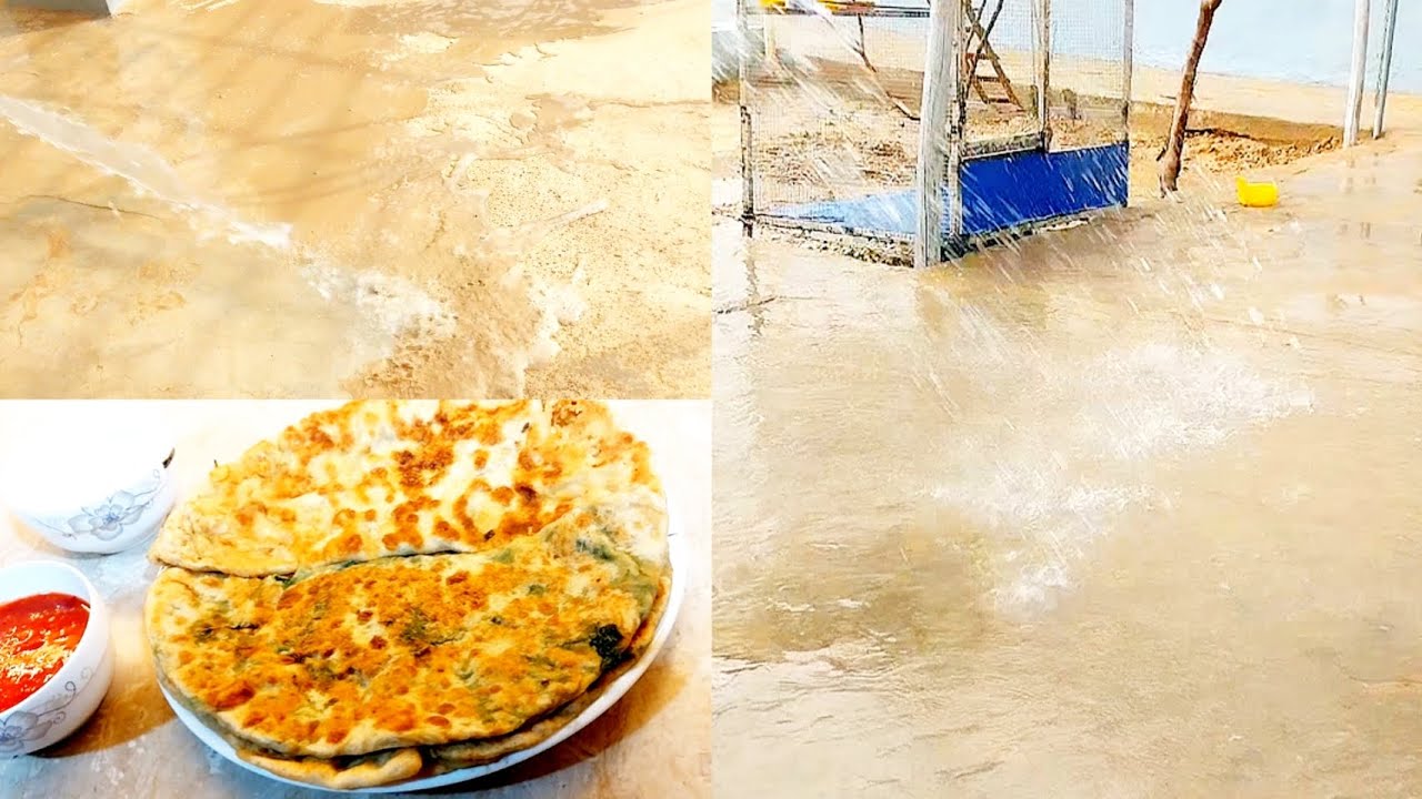 یک روز طوفانی رمضان و افطار با بولانی خانگی 🤍✨  رمضان مبارک🌙🕋