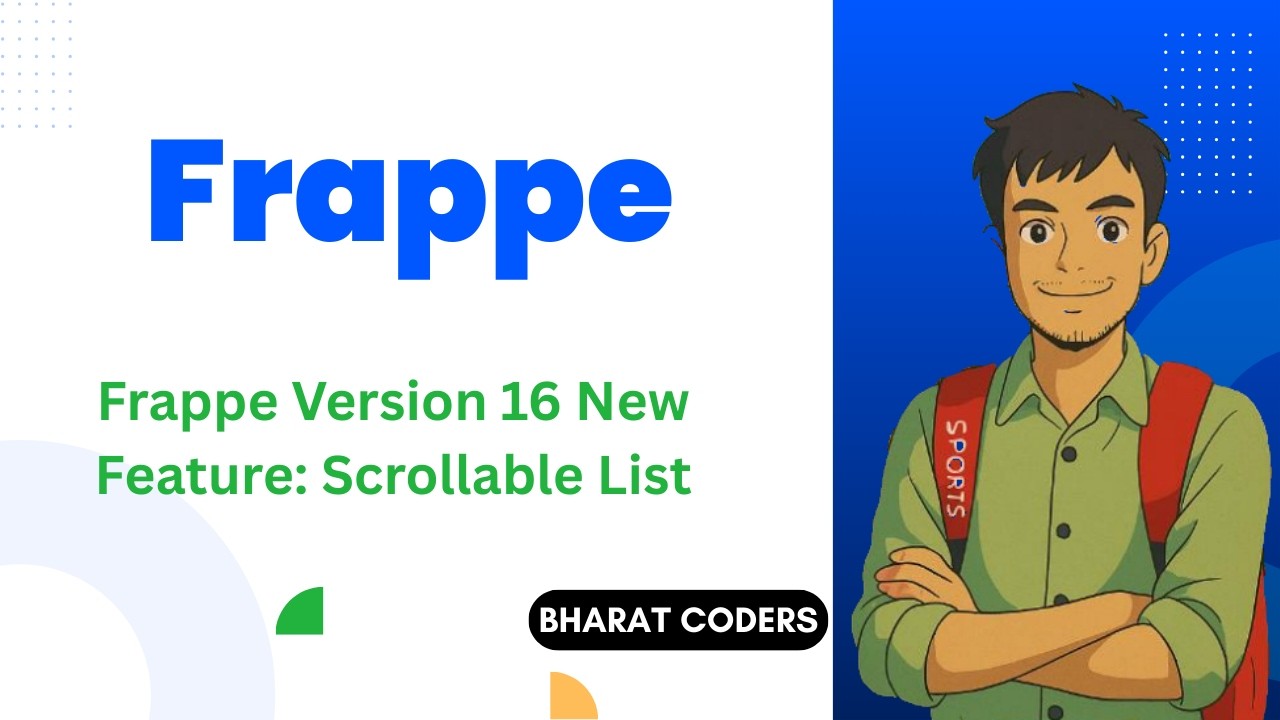 Frappe Version 16 New Features: Scrollable LIst view - YouTube