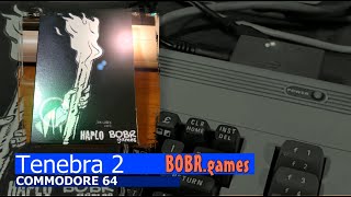 Commodore 64 -=Tenebra1&2=- BOBR.games: unboxing/gameplay