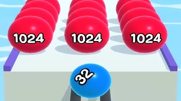 Ball Run 2048 Gameplay Walkthrough All Levels Android Ios Levels 40-43 Part 2