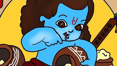 Krishna Drawing in Autodesk sketchbook | Janmasthami Special | Soham Art Studio |#Janmastami_special