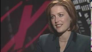Gillian Anderson - X-Files With Jimmy Carter