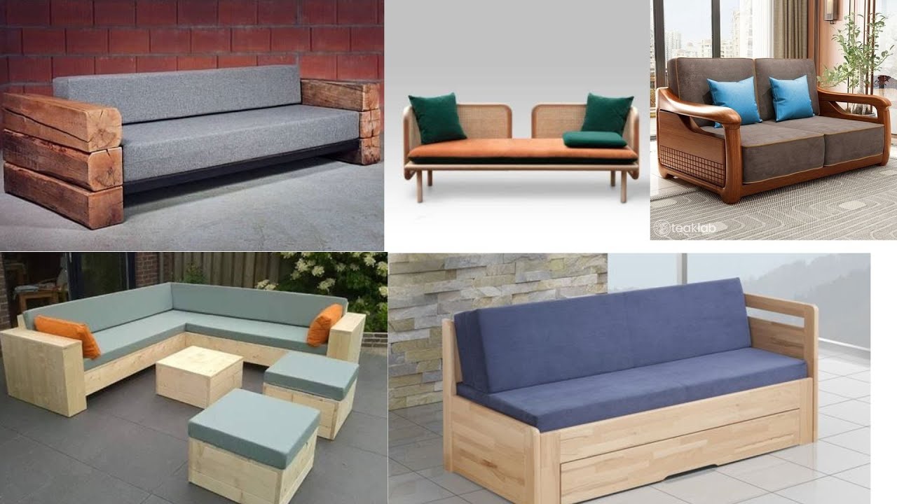 Unique wooden sofa set design ideas/ Modern Wooden Sofa Designs// Teak