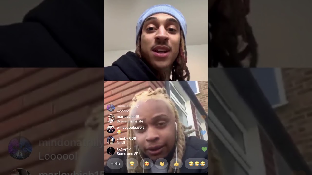 Young Adz IG funny live😂😂😂