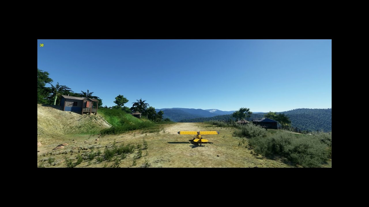 MSFS default airstrip Bugalaga, Indonesia,WX53 - YouTube