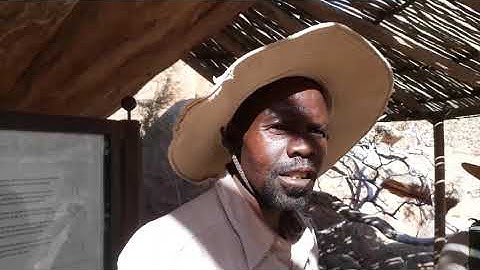 Damara speaks. Koisan language.